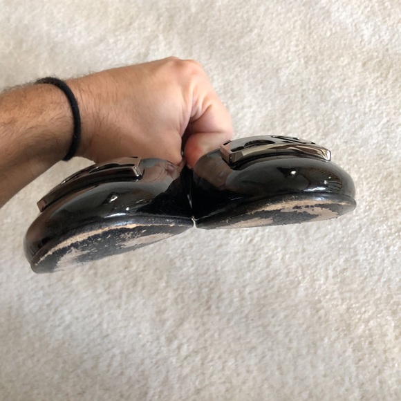 Burberry black Patent Ballet Flats - Picture 5 of 9